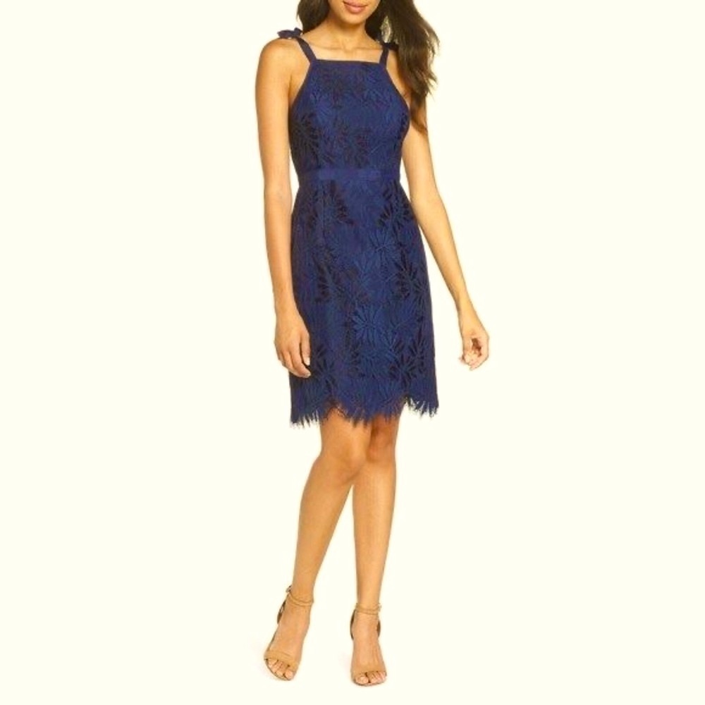 Lilly Pulitzer NWT Kayleigh Shift Dress Lace True Size 2, 8